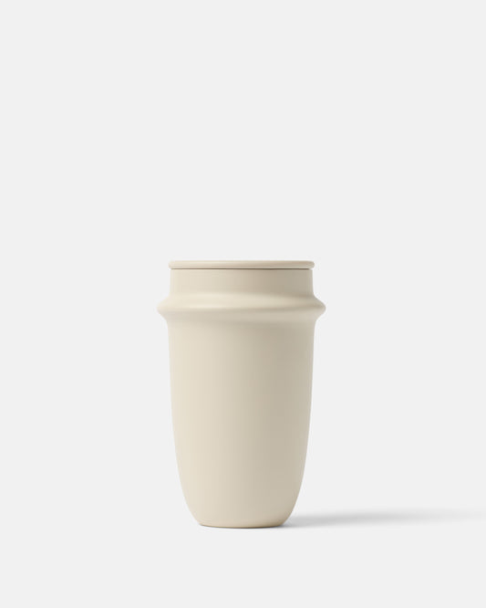Space Tumbler 17oz Almond
