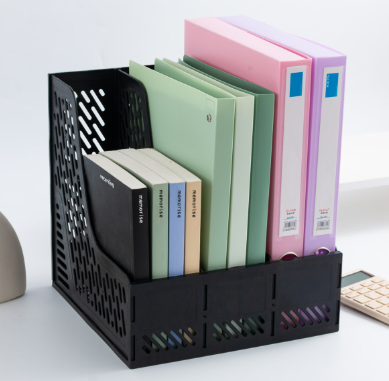 Desktop A4 Document Holder Heavy Duty Plastic Office Storage Box