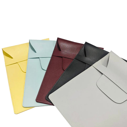 Pu Leather Office Stationery Portfolio Portable Folder Document File