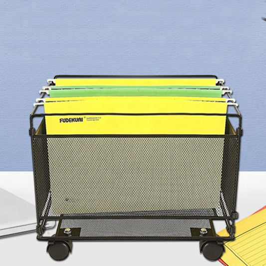Storage Hanging Office Desktop Stackable Mesh Organizer Plastic File